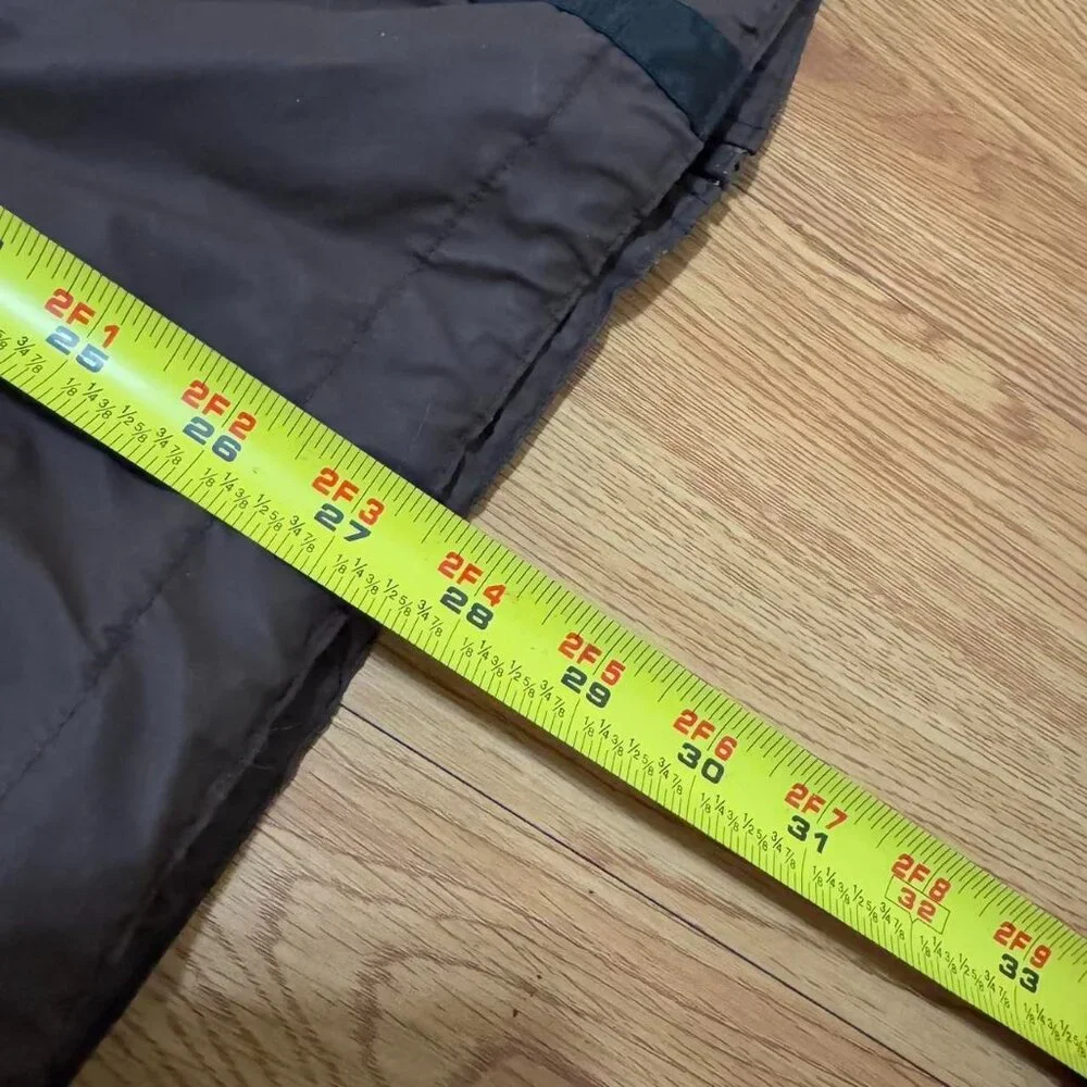 Vintage‎ 90s Nike Brown Embroidered Windbreaker Rain Coat